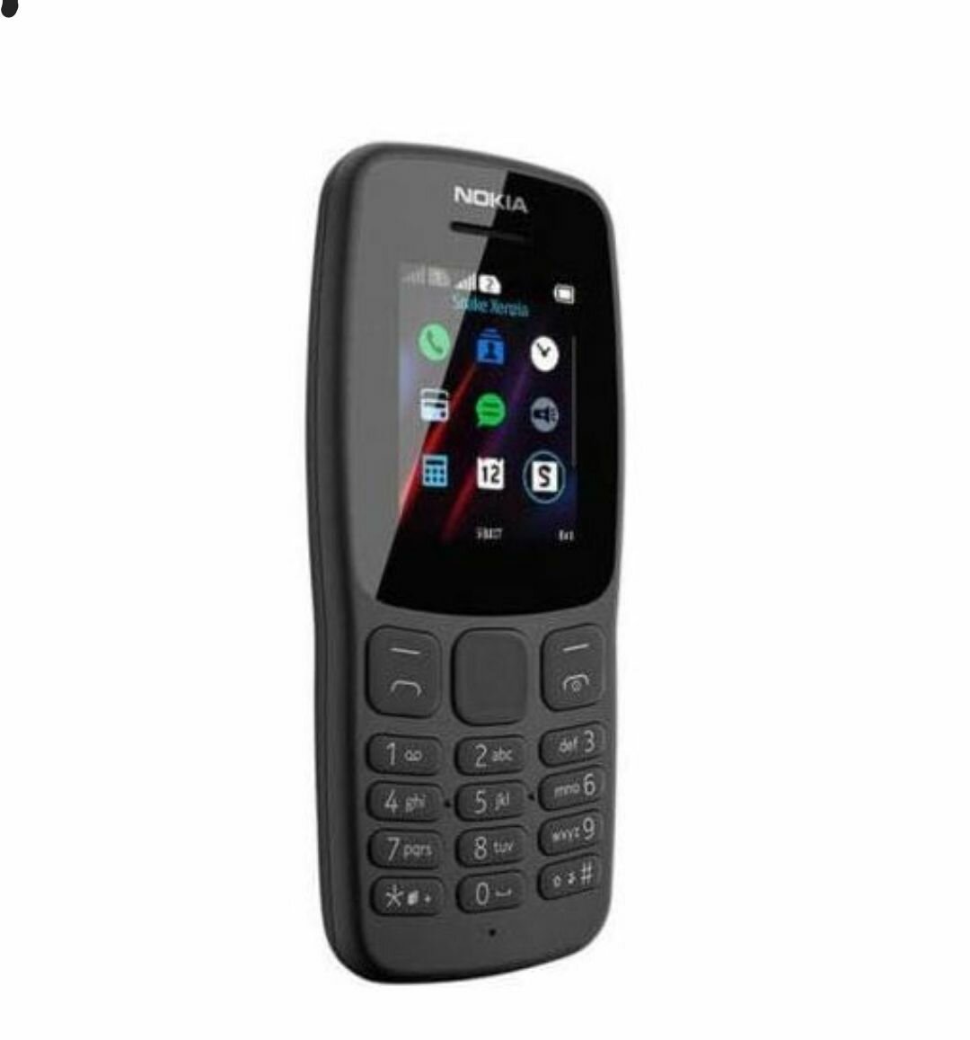 Nokia 106 Dual sim-Black