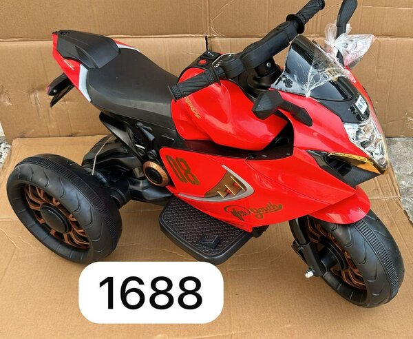 Moto électrique enfant rouge