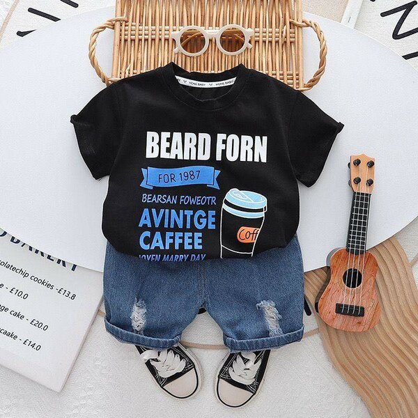 Jean and top for baby boy