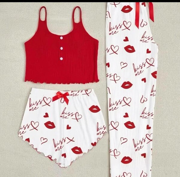 Ensemble de pyjama "Kiss Me" femme