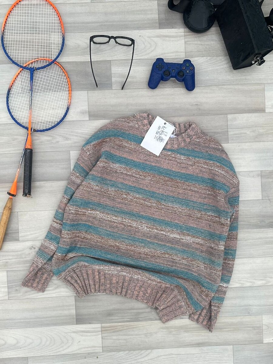 Pull en laine doux unisexe