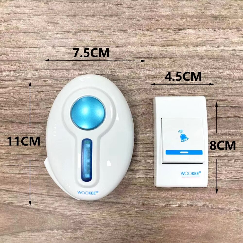 Sonnette sans fil étanche