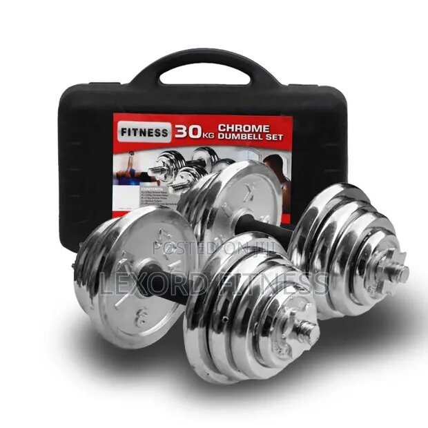 30kg dumbbell set