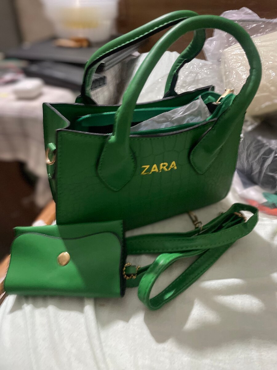 Sac à main en cuir Zara