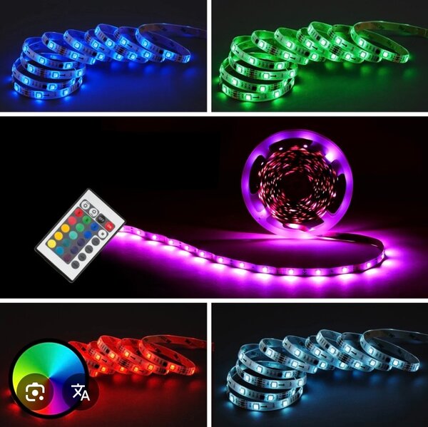 Bande LED Multicolore Télécommande
