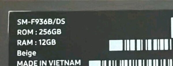 Smartphone pliable 256Go 12Go RAM