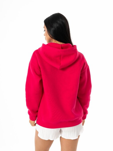 Зип Худи оверсайз с начёсом на молнии