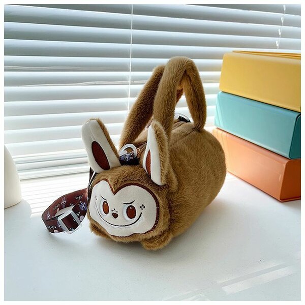 Sac peluche lapin mignon