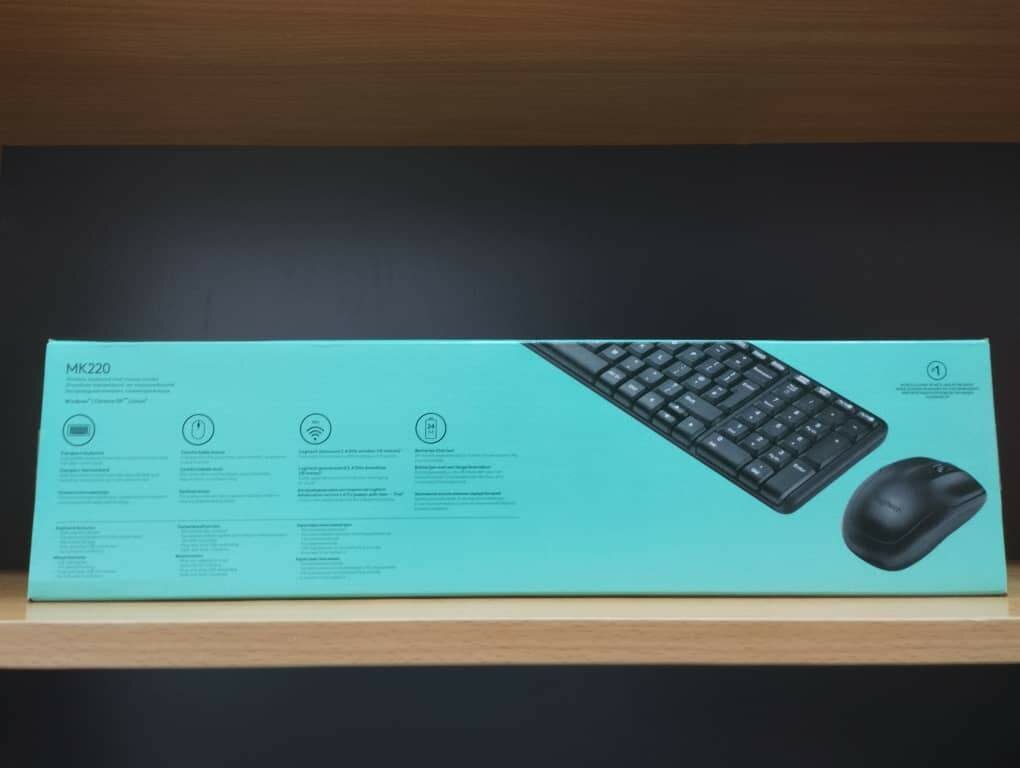 Logitech wireless keyboard and mouse