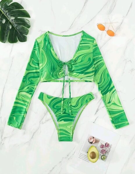 Two piece bikini swimsuit