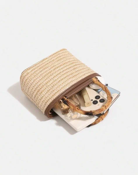 Sac à main en paille