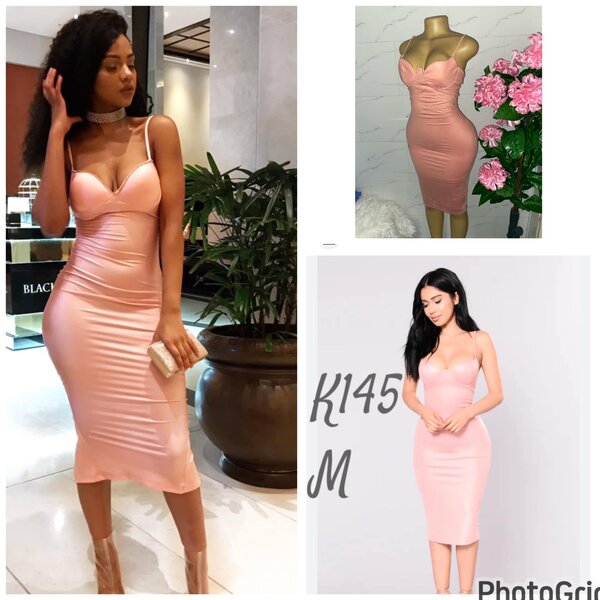 Beautiful and stylish women's dress pink