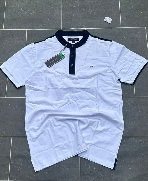 Polo blanc homme élégant