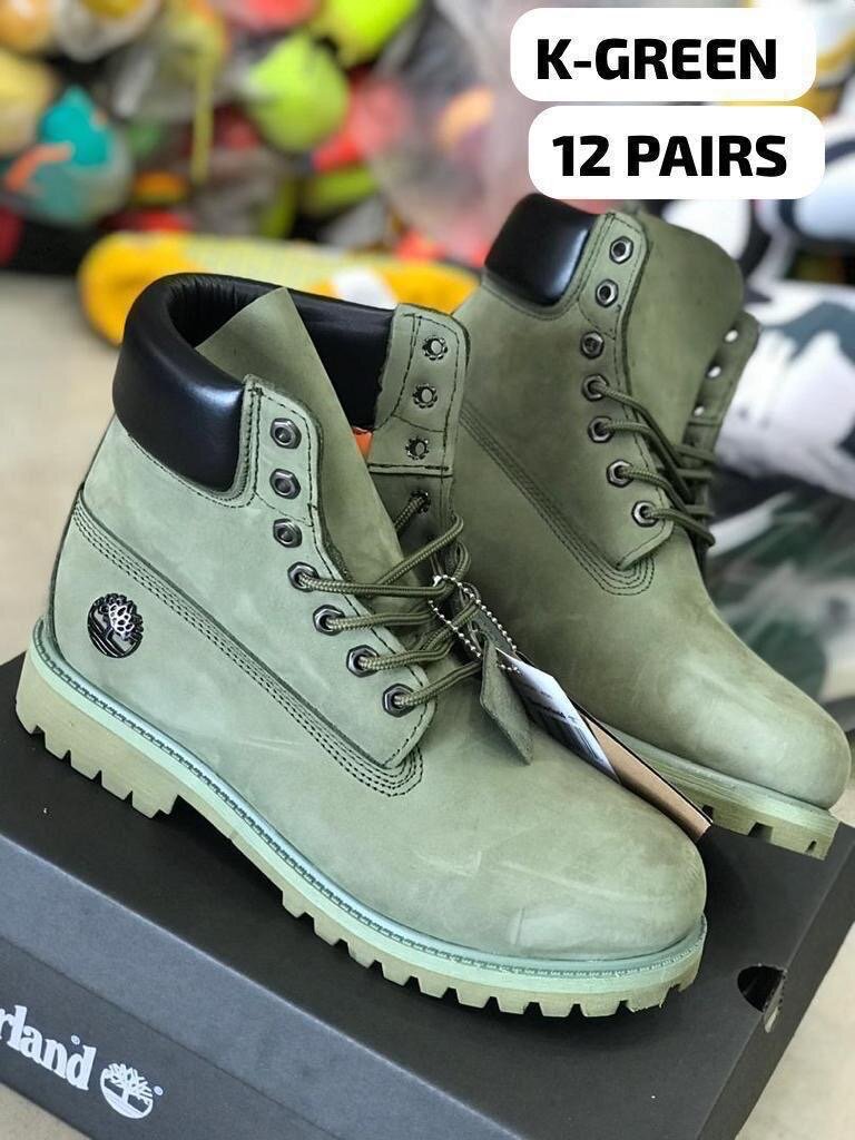 Bottes en cuir Timberland