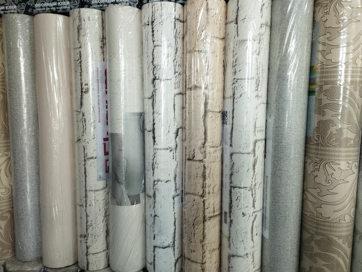 Обои короткие моющие