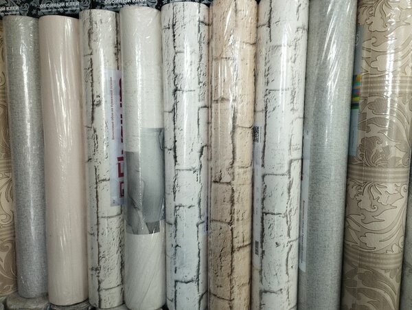 Обои короткие моющие