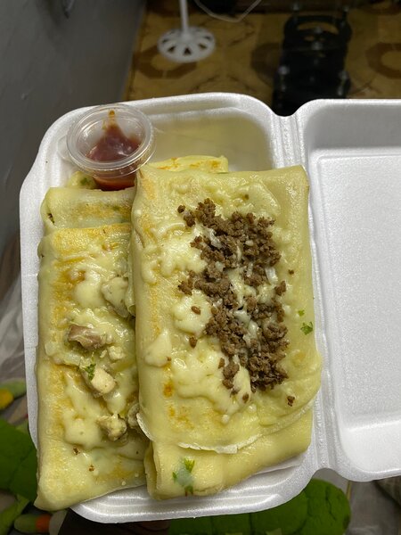 Crêpes salées gourmandes