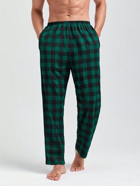 Pantalons de pyjama à carreaux