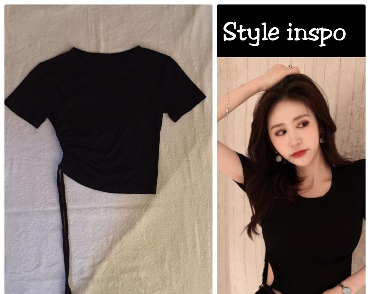 Salaula crop tops and tops