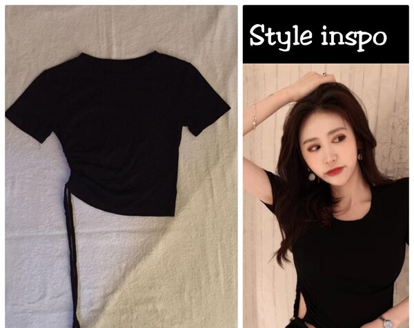 Salaula crop tops and tops