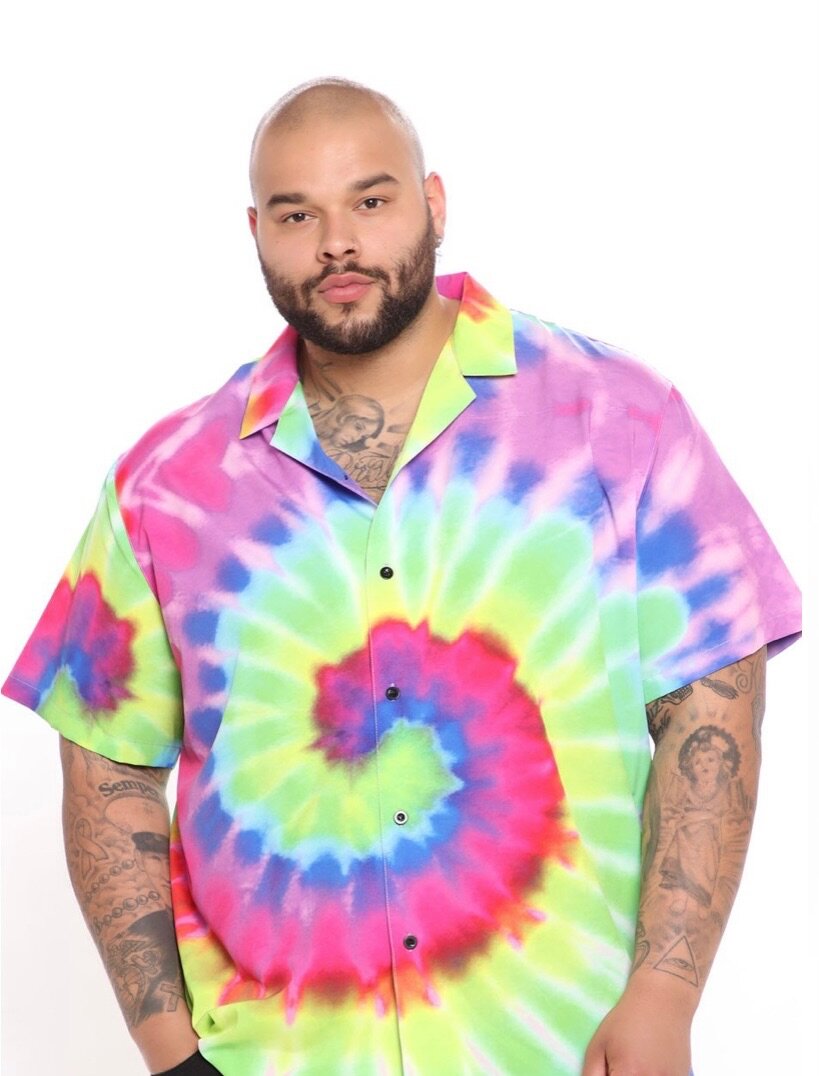 Fashionnova Men Multi Colored Shirt