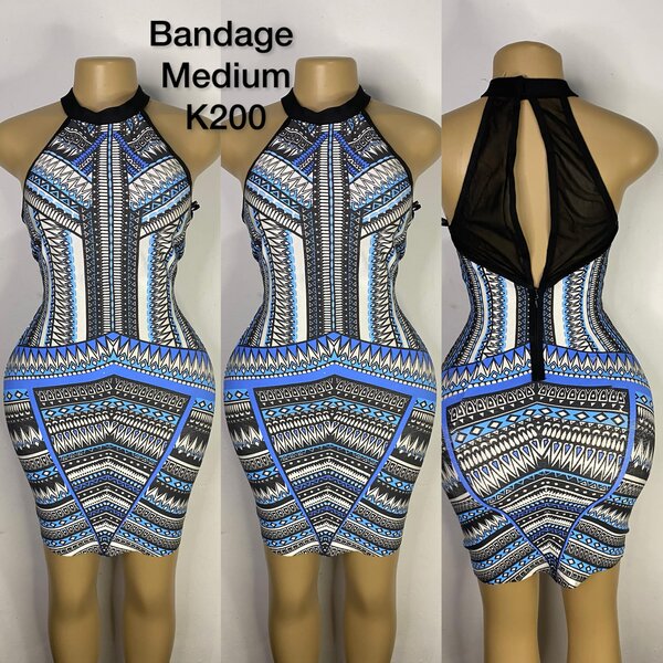 Beautiful and comfortable women's dress with pattern 