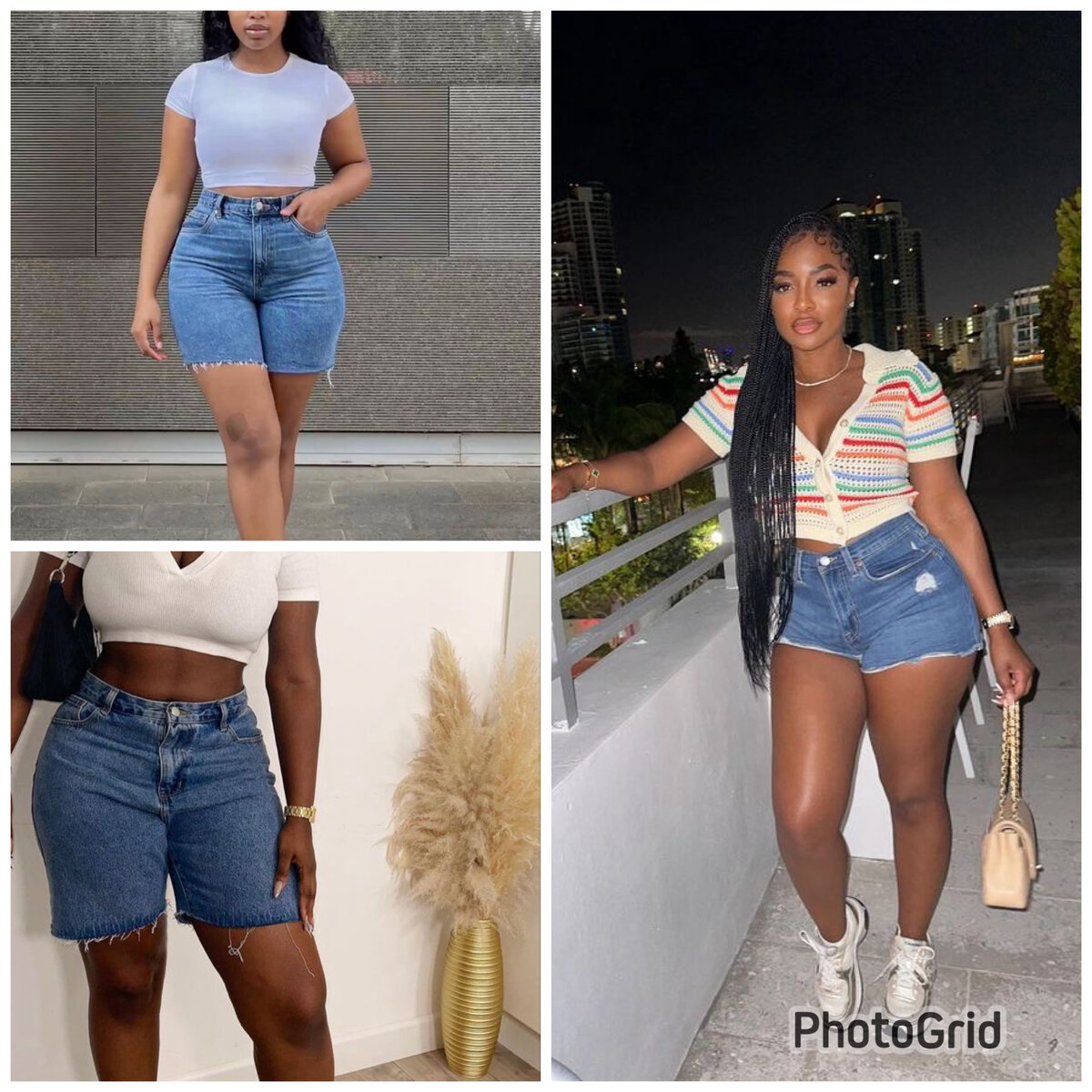 Shorts en jean tendance