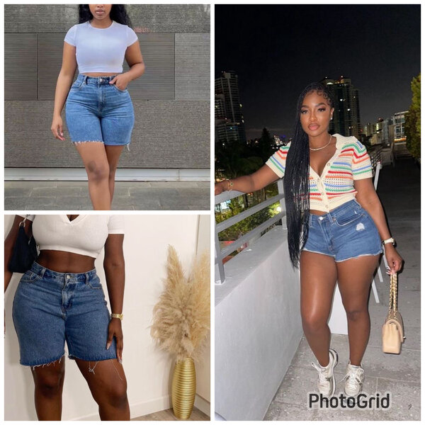 Shorts en jean tendance