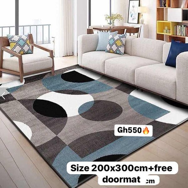 Luxurious and soft patterned carpet