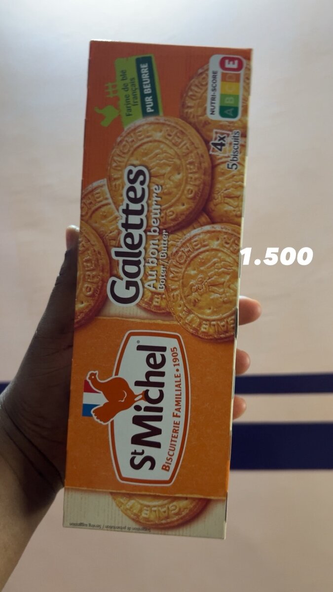 Biscuits sablés St Michel