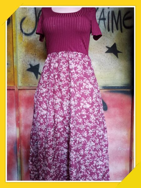 Robe élégante et colorée