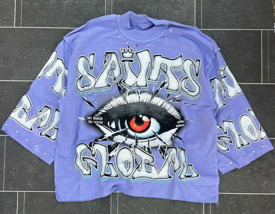 Sweat-shirt graphique tendance