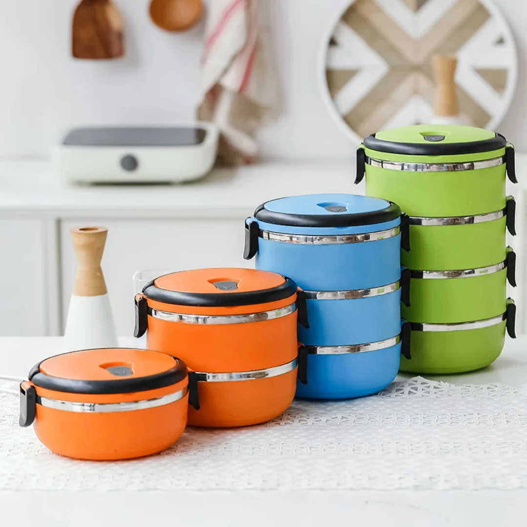 Boîtes à Lunch Isothermes Empilables