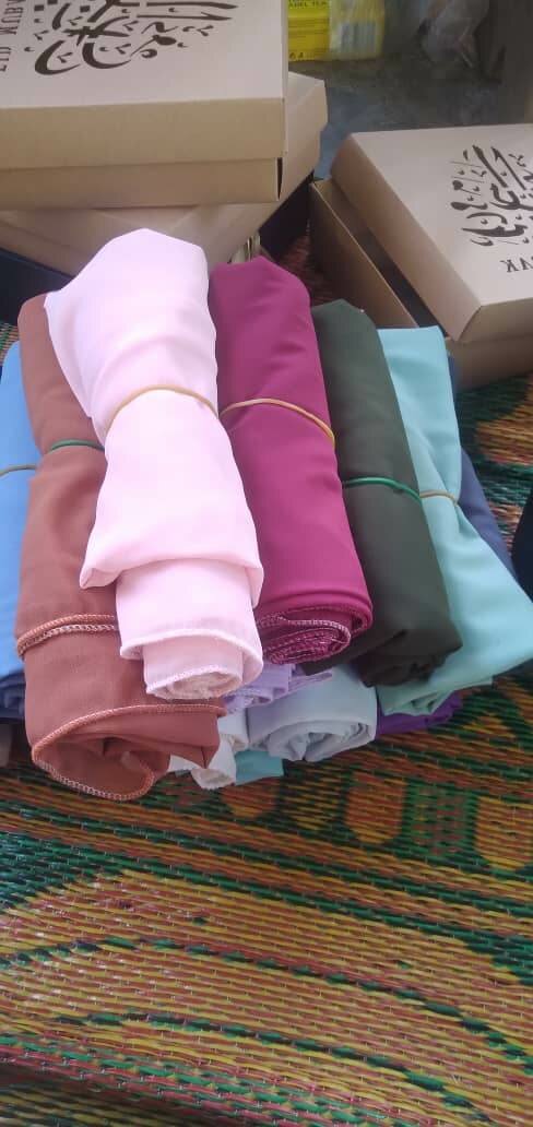 Voiles Mousseline Colorés