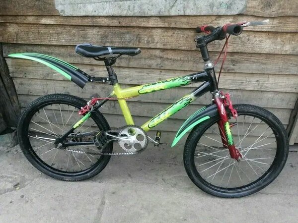 Moto classique noire