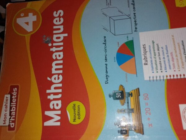 Livre de Mathématiques 4e