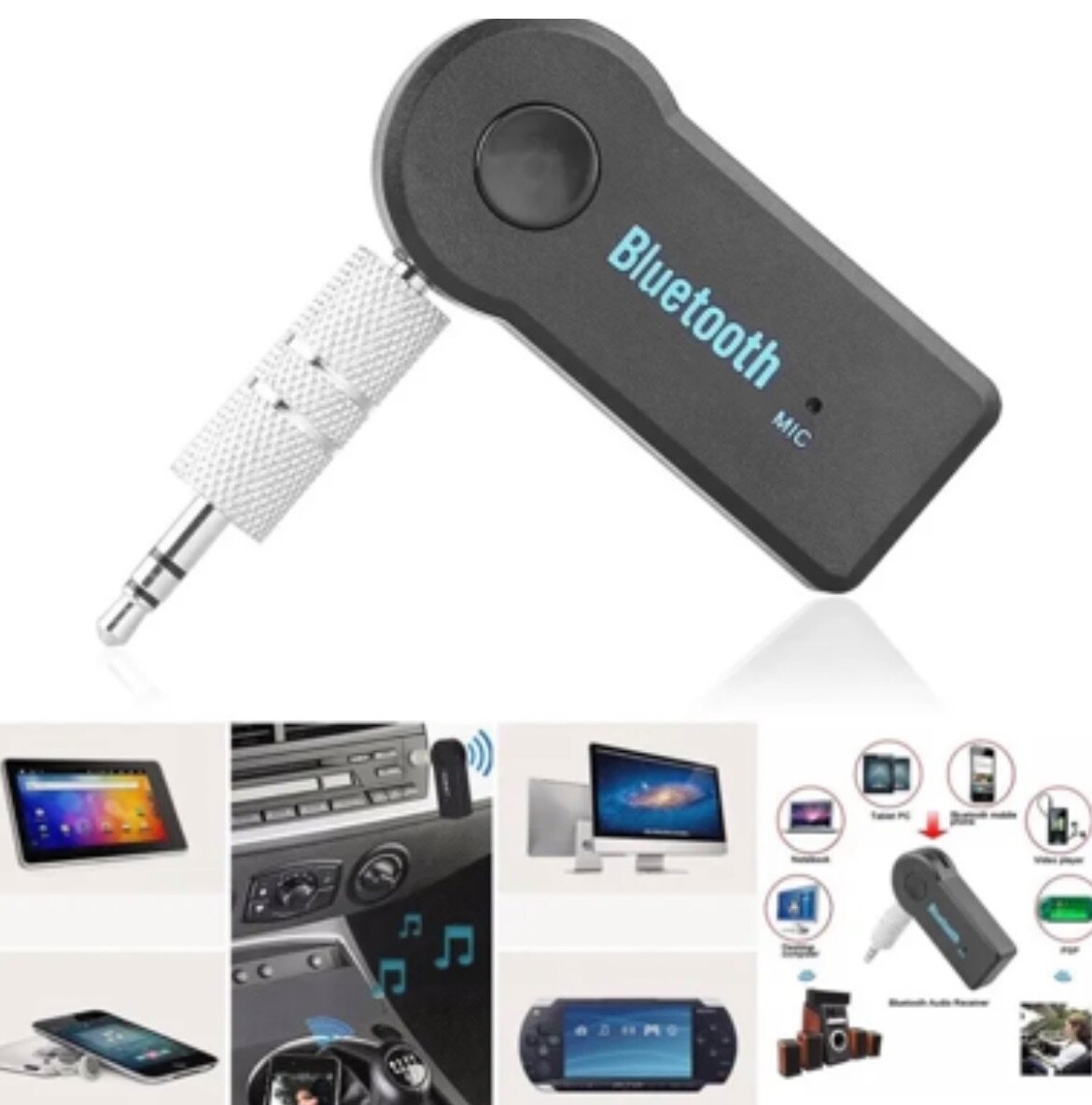 Wireless Car Bluetooth Receiver Adapter