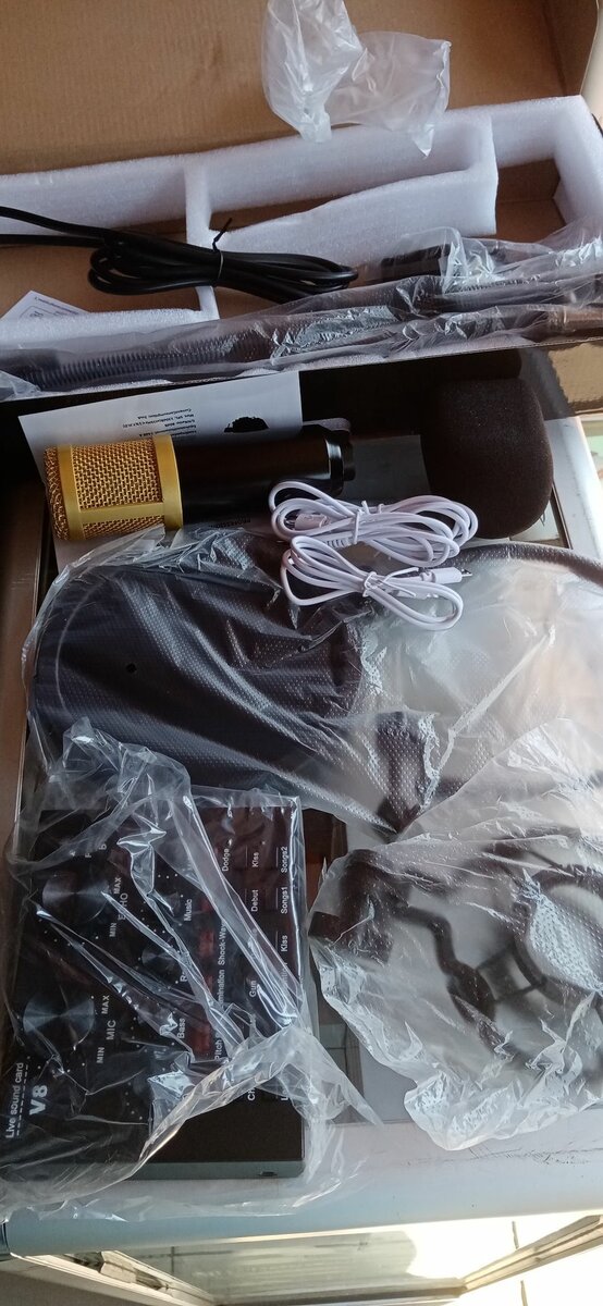 Bm 800 condenser microphone