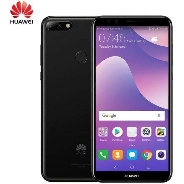 Huawei Y7 prime original quasi neuf ROM 128GB RAM 6GB