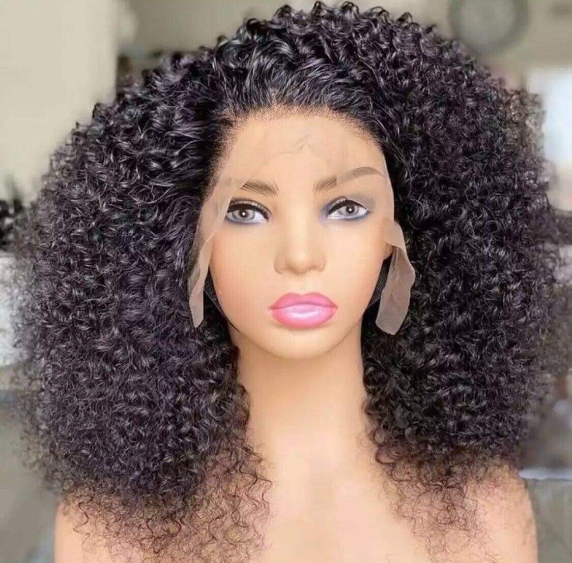 Perruque kinky curly