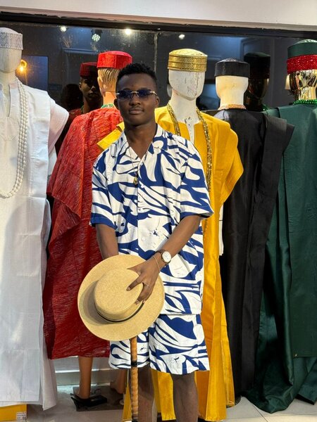 Chemise et Short Imprimé Homme