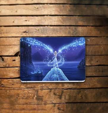 Frozen Laptop Back Skin Sticker-Laptop Back Skin-Laptop Skin Vinyl Sticker Decal, 13 13.3 14.6 15 15.4 15.6 inch Laptop Skin Sticker Cover For All Laptops