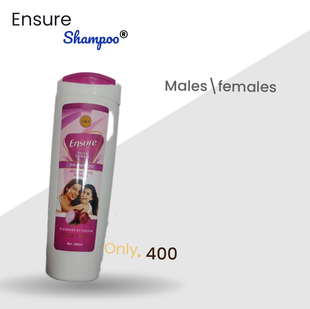 Ensure shampoo