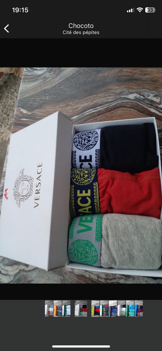 Coffret de Boxers Colorés