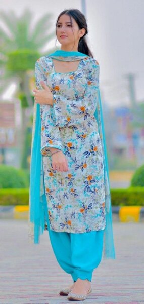 Blue suit