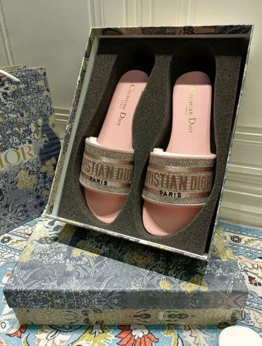 Christian Dior slippers