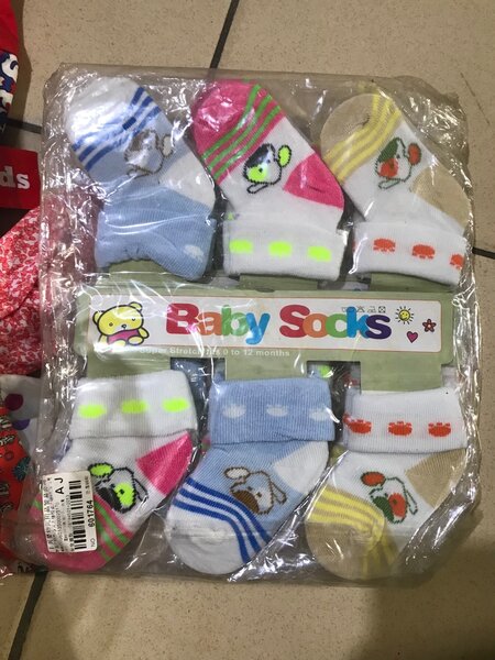 Chaussettes Bébé Colorées