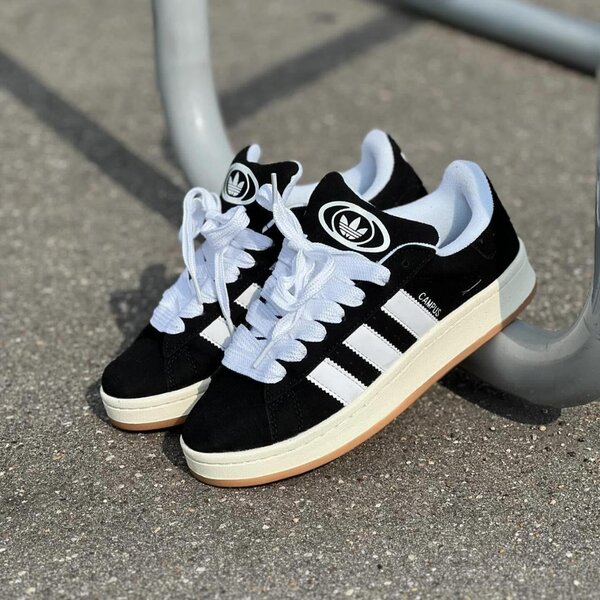 Adidas Campus Sneakers Noir Blanc