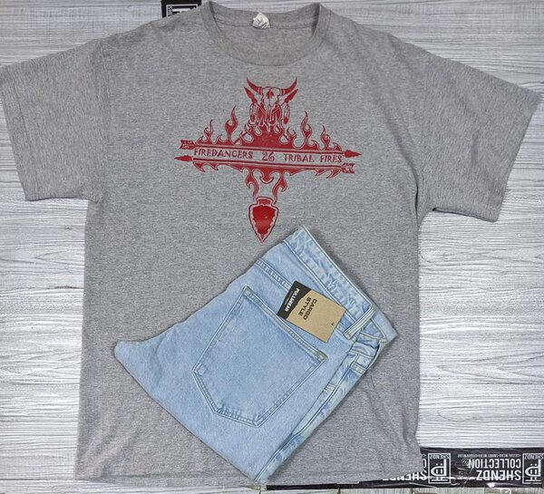 Men's combo T-shirt and jeans