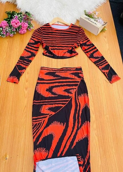 Nice long ladies' dress